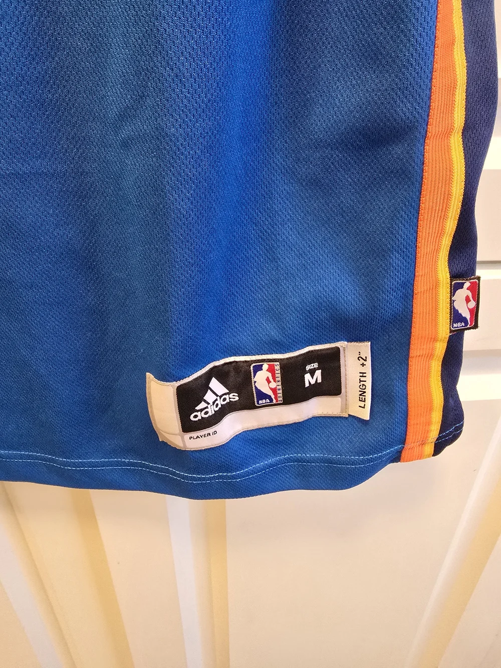 Adult NBA Medium Adidas Oklahoma City Thunder Westbrook #0 Basketball Jersey +2
